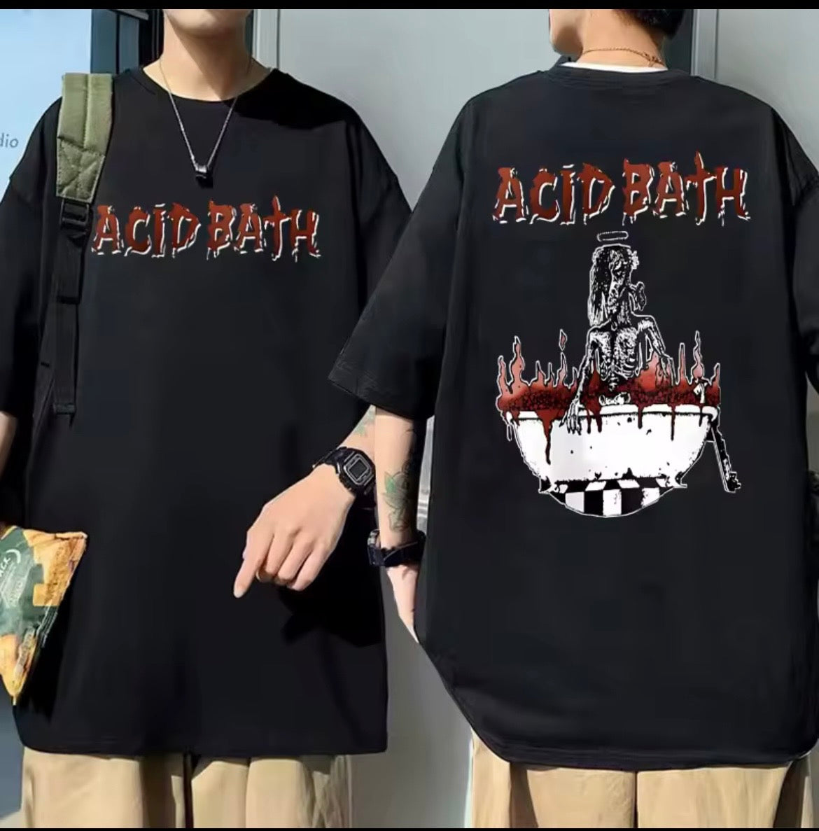Acid Bath vintage tshirt