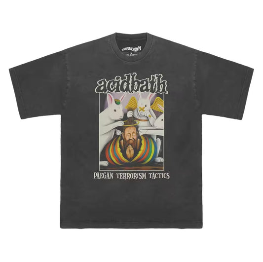 Acid Bath Paegan Terrorism Tactics T-Shirt